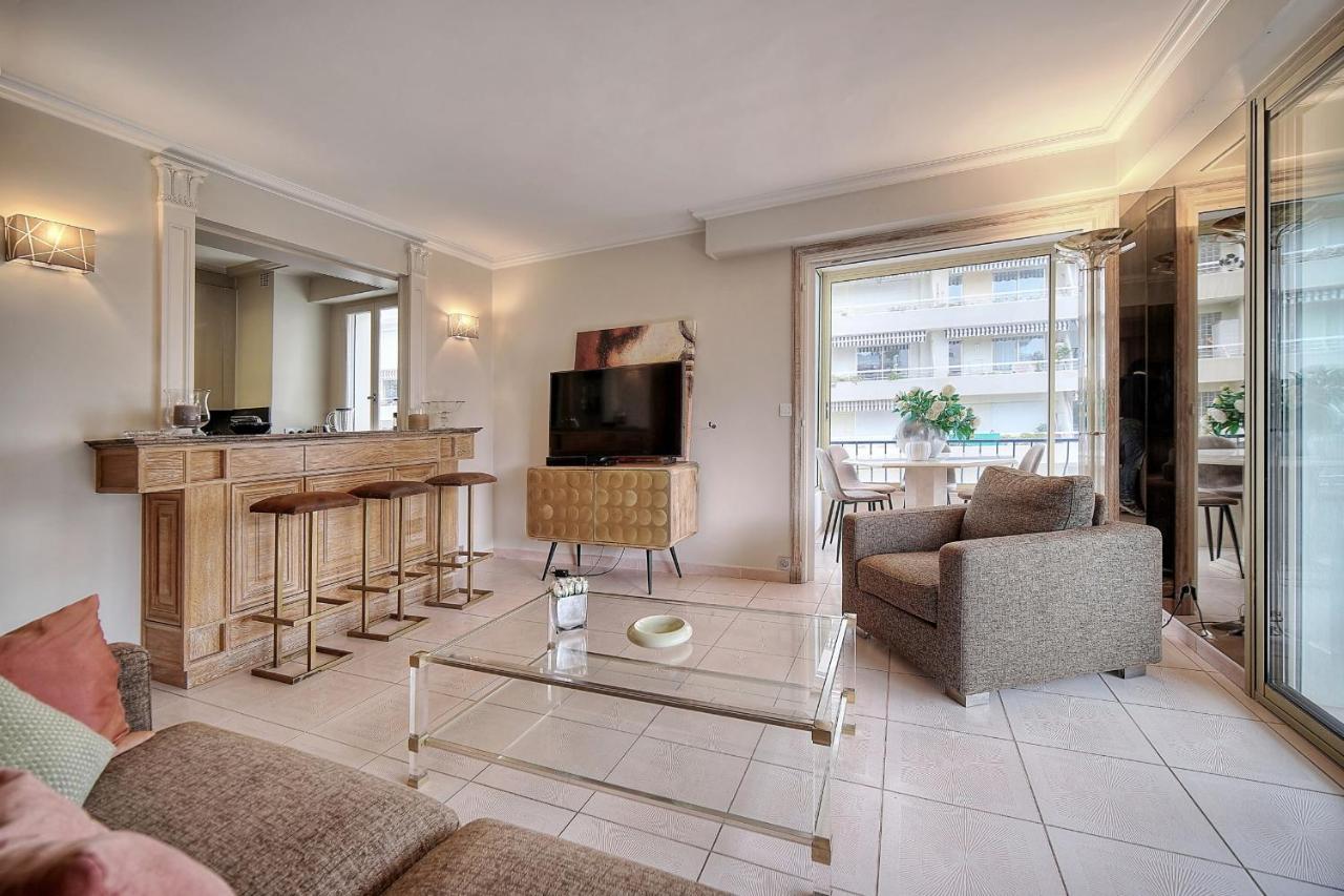 Immogroom - 2 Bedroom - Air Conditioning - Wifi - Terrace - Common Parking Канни Екстер'єр фото